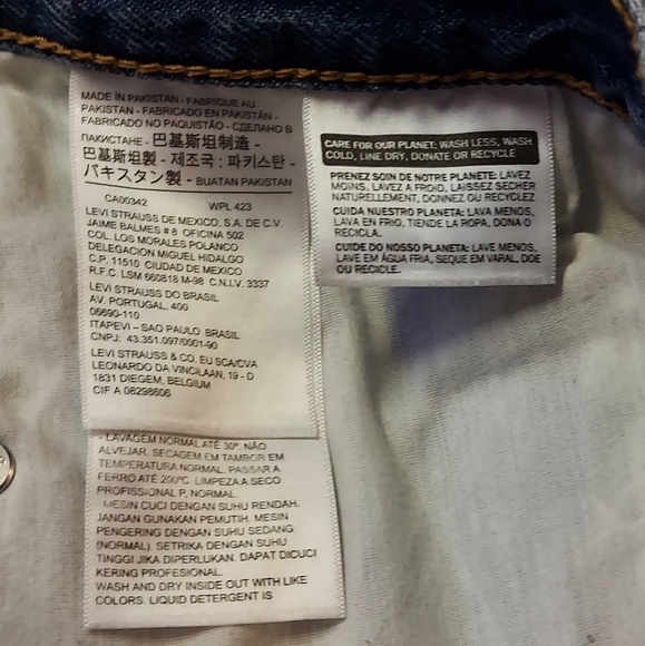 Levi's Denim 1970s Mini Skirt Sz 30 Medium Wash Jean Skirt EUC - Picture 7 of 14